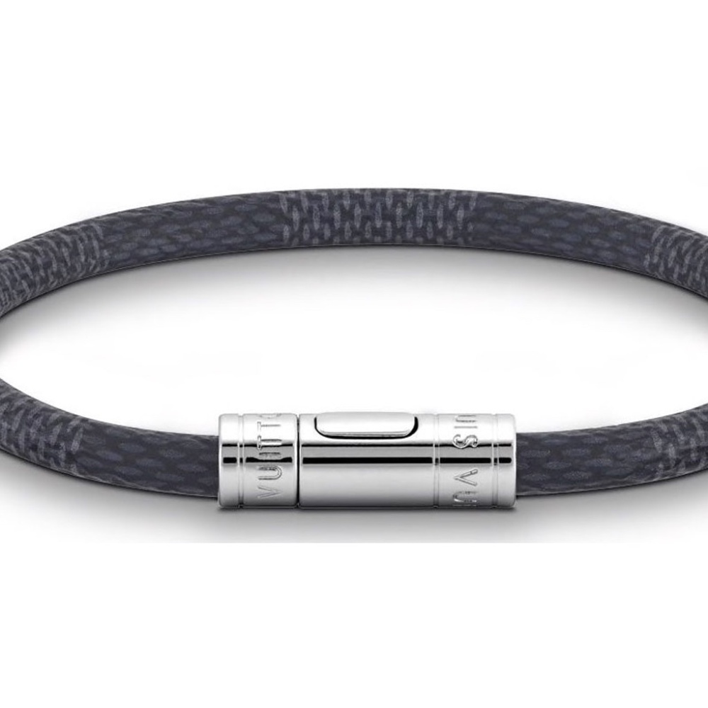 Louis Vuitton Keep It Bracelet Damier Graphite
